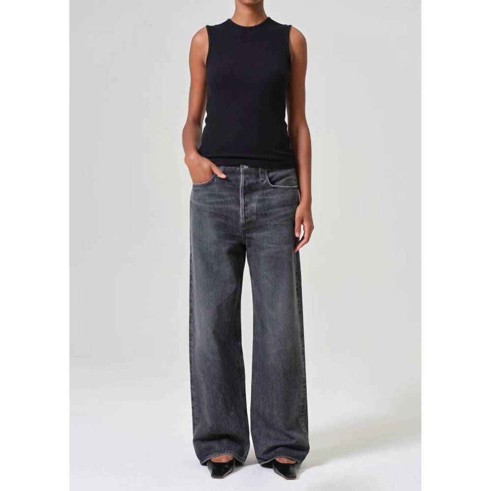 AGOLDE low slung baggy jeans in Ditch